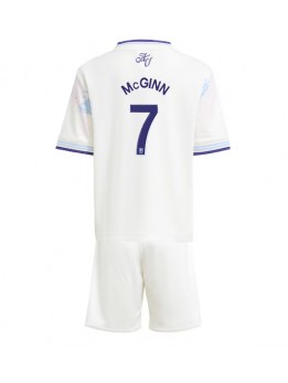 Billige Aston Villa John McGinn #7 Tredjedraktsett Barn 2025-26 Kortermet (+ Korte bukser)